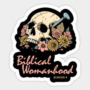 Biblical Womanhood Sticker